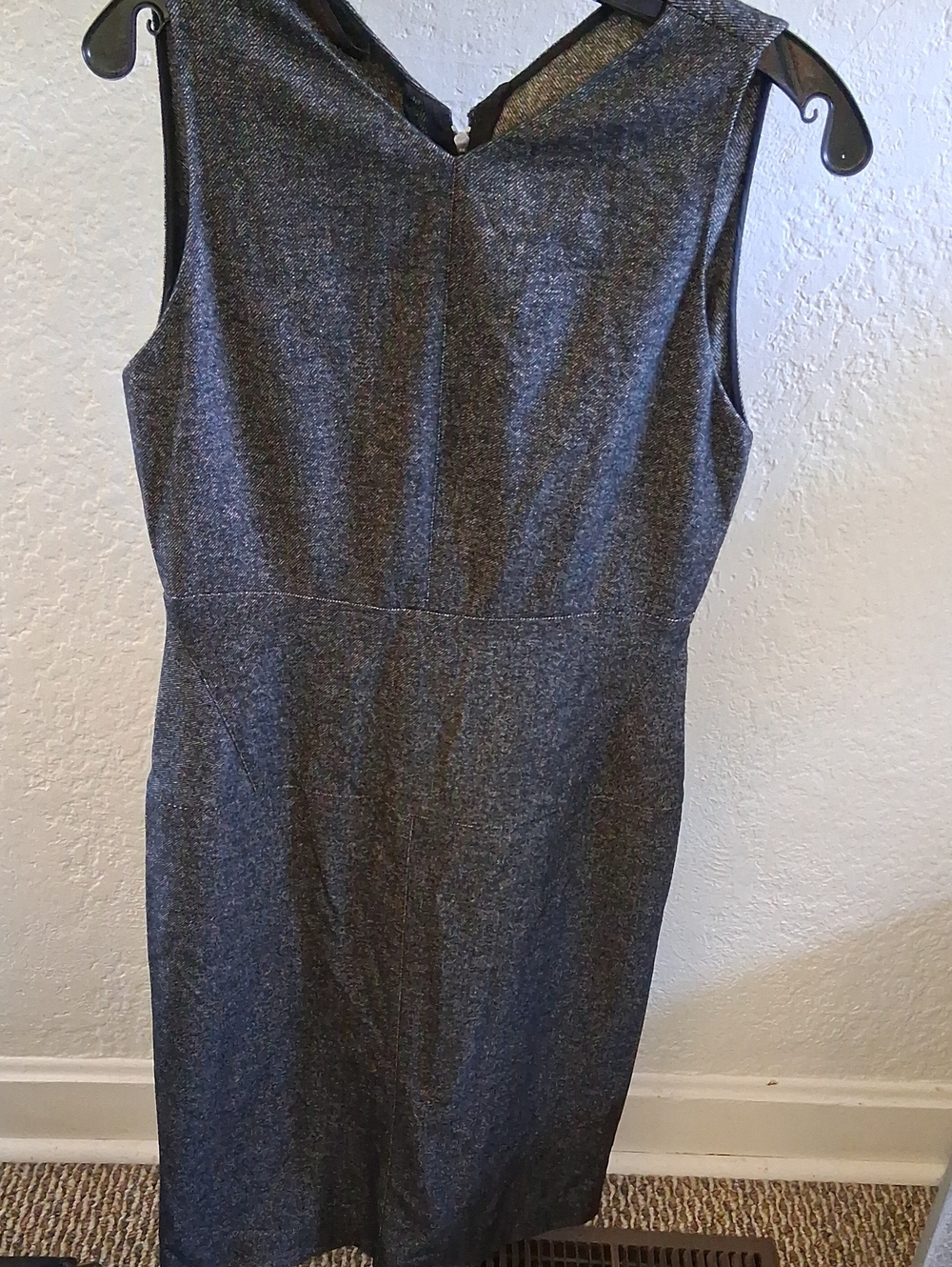 Narciso Rodriguez Black And White Tweed Dress
